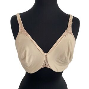 Wacoal Size 36DD nude beige underwire full coverage bra.Excellent used condition